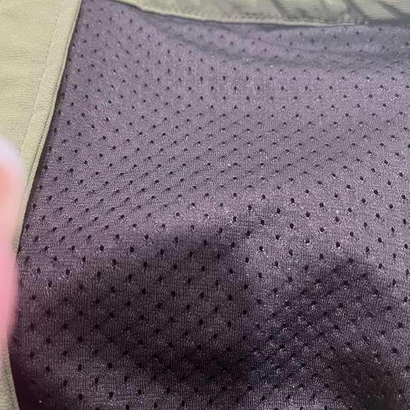 L.L. Bean Olive/Black Polyester Full Zip Windproof Softshell Jacket Men’s M VGC - Picture 7 of 13